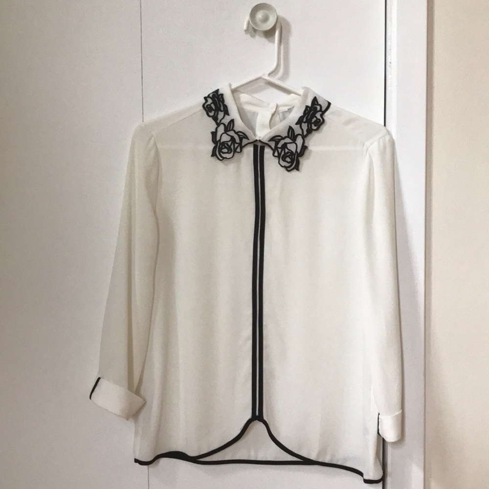 Vintage white blouse